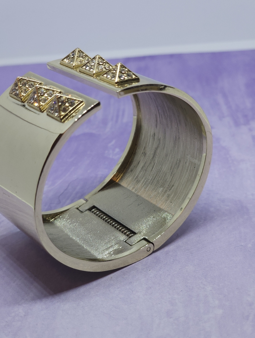 Victoria's Secret "Scandalous" Limited Edition Hinged Cuff Bracelet - Picture 7 of 9